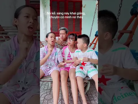 Khai giảng năm học nè #cocacafeken #funny #haihuoc