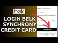 How to Login Belk Synchrony Credit Card Account Online 2024