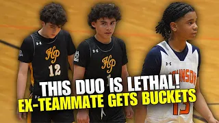 best middle school backcourt in texas chris martinez and alex stockwood 8th grade debut 