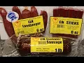 Wisconsin River Meats Elk Landjaeger Elk Sticks Elk Summer Sausage Review