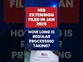 H1B Extension Processing Time 2025 How Long Does Normal Processing Take
