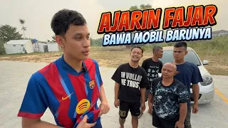 Fajar Belajar Naik Mobil Pemberian Rian Arifin!