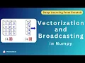 A Quick review of Vectorization and Broadcasting in