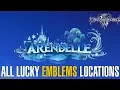 Kingdom Hearts 3 - All Lucky Emblems Locations Arendelle Hidden Mickey