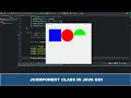Java GUI Tutorial - JComponent Class In Java GUI Swing