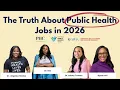 The Truth About Public Health Jobs in 2026 Trends Transitions Opportunities