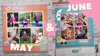May June Calendar Pages