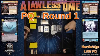Vonreg Yellow vs Dedra Colossus Swiss R1 LAW PQ Star Wars Unlimited Gameplay