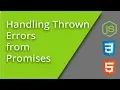 Error Handling in Promises
