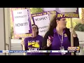 Courtroom reporters rally for fair contract as county negotiations stall