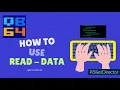 3 Tutorials on QBASIC with READ-DATA Statement