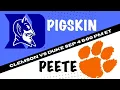 CLEMSON TIGERS vs DUKE BLUE DEVILS LIVE REACTION WATCH PARTY