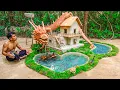 Build Fantasy Cat Kingdom - Dragon House with Kittens and Ponds