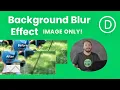 How To Apply A Blur Or Other Filter Effects To A Divi Section Background Image Only