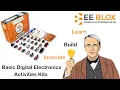 Edison Electronics Blox - STEAM Learning Science Basic Digital Electronics Activates Kits