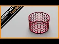 Master Fusion Circular Honeycomb Pattern Design Tutorial