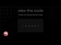 Hover to Reveal Code with HTML and CSS