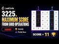 Apr 29 2026 - Leetcode Problem Maximum Score From Grid Operations