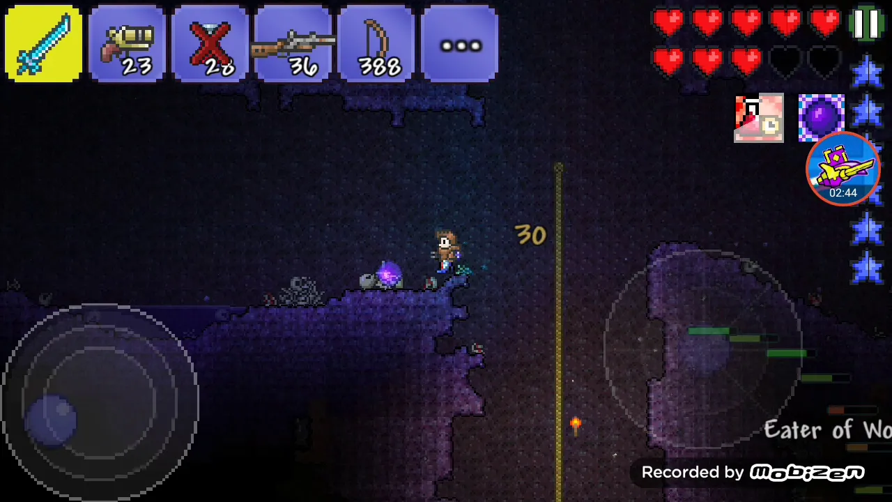 Eater of worlds Defeated!