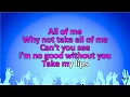 All Of Me - Billie Holiday (Karaoke Version)