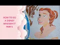 How to color Disney Mystery books - PART 1