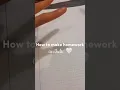 how to make homework aesthetic