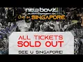 BTS newboyz live in singapore