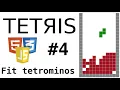 Programming TETRIS in vanilla JavaScript fitting tetrominos