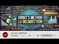 Crouts method for LU Decomposition LU decomposition numerical analysis