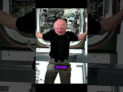 Como os astronautas bebem água? 😱