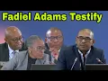 Fadiel Adams Testifies at Madlanga Commission of Inquiry 19 August 2026