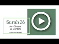 Download Lagu Mishary Al-Afasy - Surah 026 Ash Shu'ara phonetisch met Nederlandse vertaling