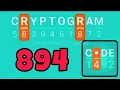 CRYPTOGRAM 894