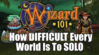 How Difficult Is It To SOLO Every World in Wizard101