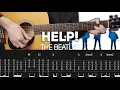 Download Lagu The Beatles - Help! (Guitar lesson with TAB)