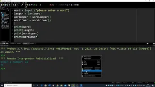 Strings Numbers with built in functions and methods