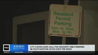 Proposal would expand South Boston resident permit parking to 7 days a week
