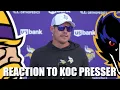 Reaction to Kevin O Connell s Ravens Joint Practice Press Conference
