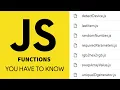 TOP 7 the Most Commonly Used JavaScript Function You Have to Know