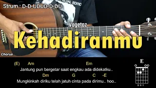 kehadiranmu vagetoz tutorial chord gitar mudah dan lirik