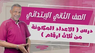 شرح درس الأعداد المكونة من ثلاث ارقام الصف الثاني الإبتدائي الرياضيات الترم الأول 2026منهج جديد 