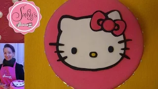 Hello Kitty Motivtorte. 