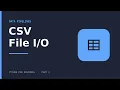 Read Write CSV Files in Python Build a Real Data Pipeline