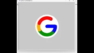 Google-Create Google Logo Using turtle module in Python