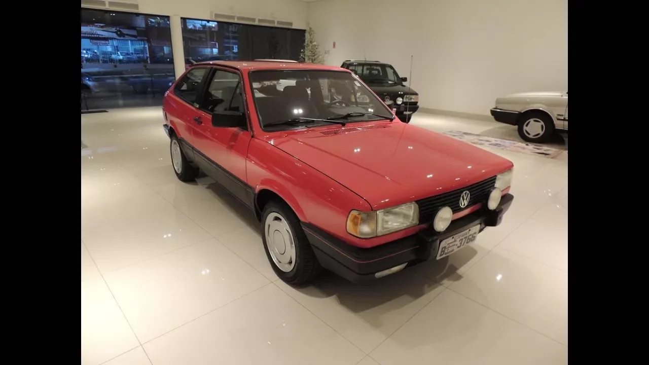 VW GOL GTS 1991 com 6.000 km do William Bonner, Reginaldo de Campinas