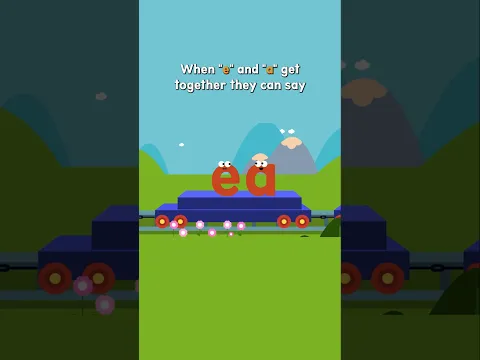 Magic Vowel Train Takes Kids on a Learning Journey #vowelpairs #vowelsounds #englishpractice
