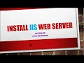 Setup Windows IIS Server | Install and Configure IIS server | Configure IIS web server : Part-3
