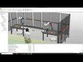 ABB RobotStudio - A simple example of a sorting production line GoFa CRB 15000 IRB 1200