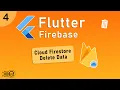 Flutter Firebase - Delete Operation Cloud Firestore