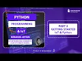 3 IoT and python programming